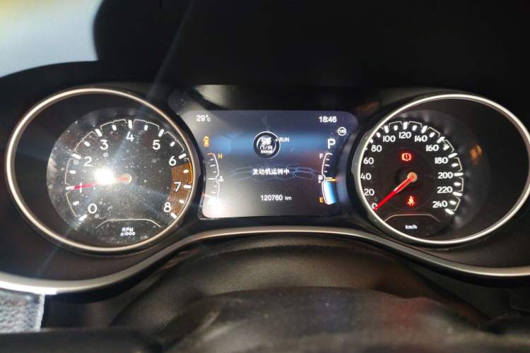 Used Jeep Compass 2017 200T Automatic Family Edition Instrument Cluster