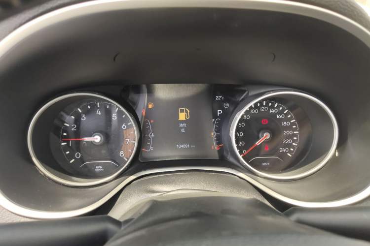 Used Jeep Compass 2017 200T Automatic Family Edition Instrument Cluster