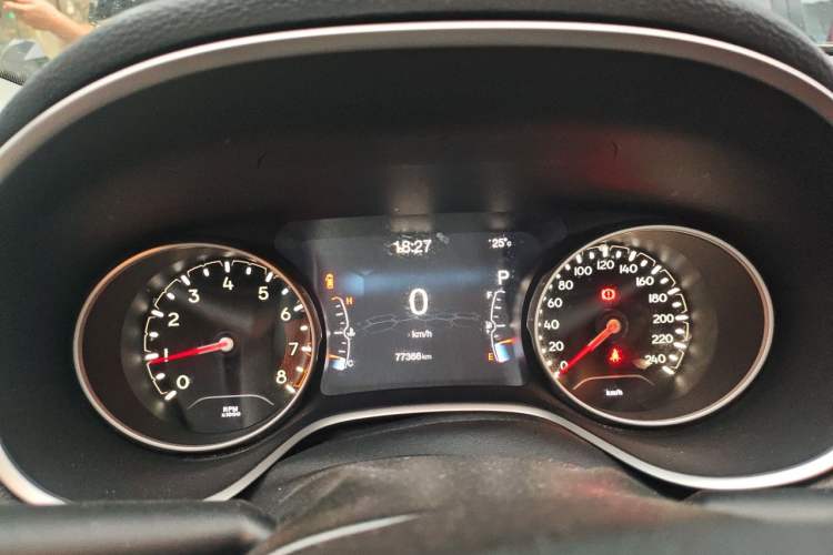 Used Jeep Compass 2017 200T Automatic Family Edition Instrument Cluster