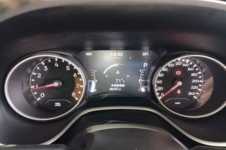 Used Jeep Compass 2017 200T Automatic Family Edition Instrument Cluster