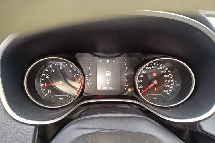Used Jeep Compass 2017 200T Automatic Enjoyment Version Instrument Cluster