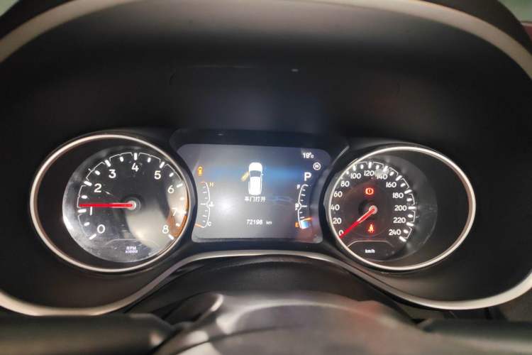 Used Jeep Compass 2017 200T Automatic Family Edition Instrument Cluster