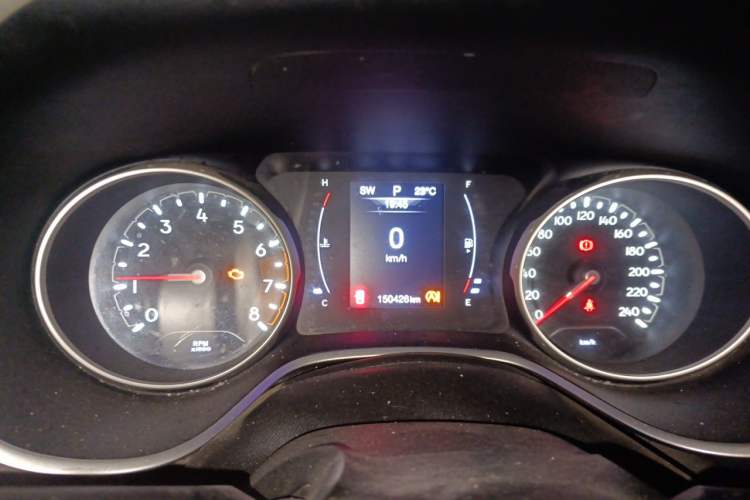 Used Jeep Compass 2017 200T Automatic Enjoyment Edition Instrument Cluster