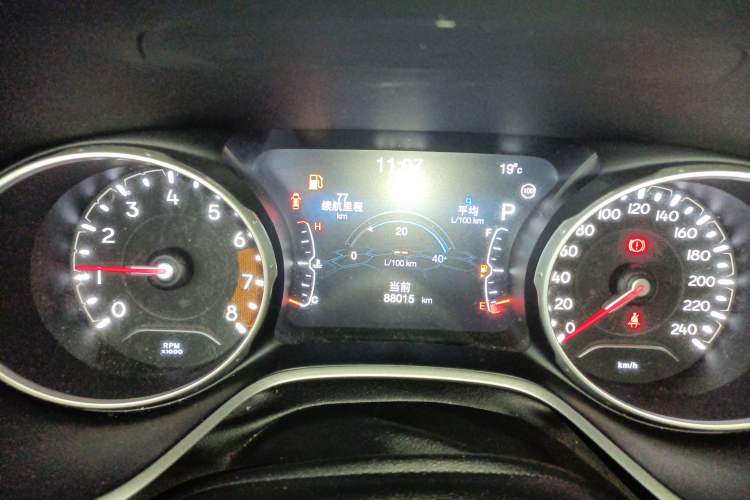 Used Jeep Compass 2017 200T Automatic Family Edition Instrument Cluster