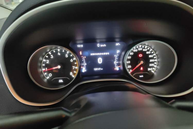Used Jeep Compass 2017 200T Automatic Family Edition Instrument Cluster
