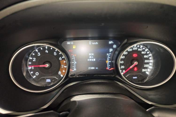 Used Jeep Compass 2017 200T Automatic Family Edition Instrument Cluster