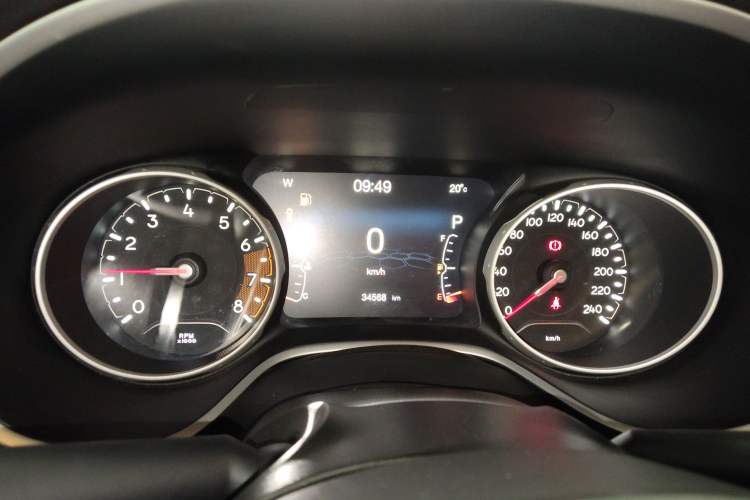 Used Jeep Compass 2017 200T Automatic Family Edition Instrument Cluster
