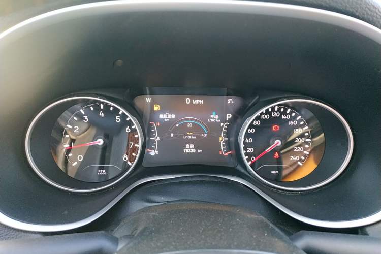 Used Jeep Compass 2017 200T Automatic Prestige Four-Wheel Drive Edition Instrument Cluster