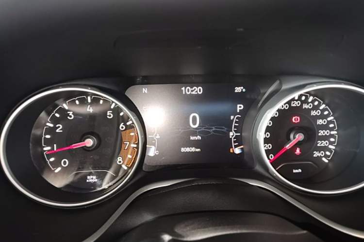 Used Jeep Compass 2017 200T Automatic Family Edition Instrument Cluster
