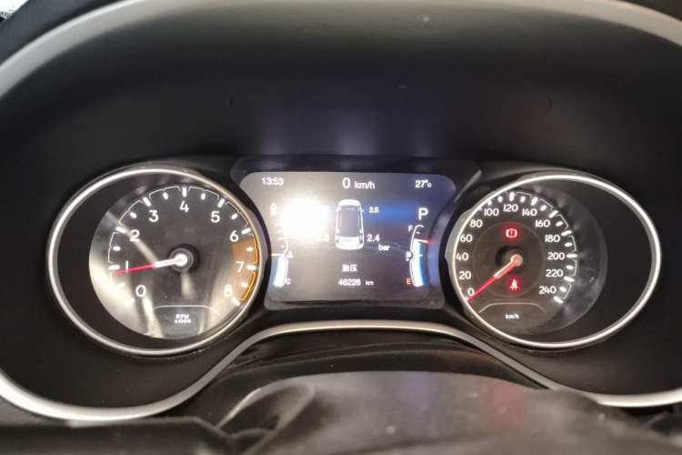 Used Jeep Compass 2017 200T Automatic Family Edition Instrument Cluster