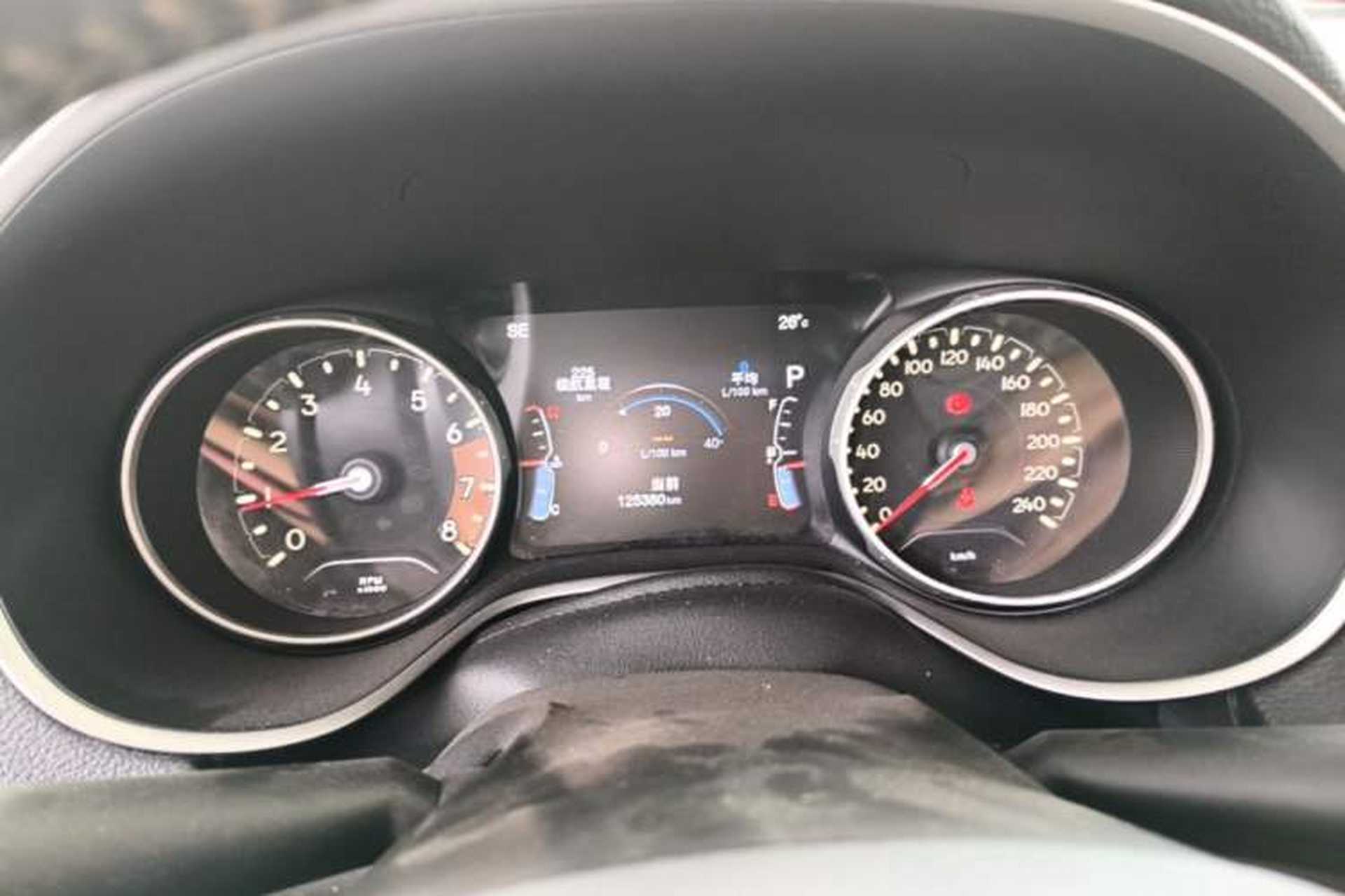 Used Jeep Compass 2017 200T Automatic Family Edition Instrument Cluster
