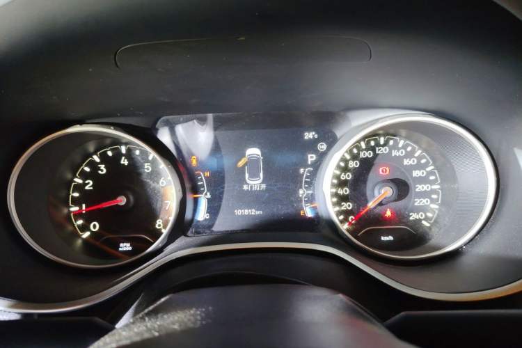 Used Jeep Compass 2017 200T Automatic Family Edition Instrument Cluster