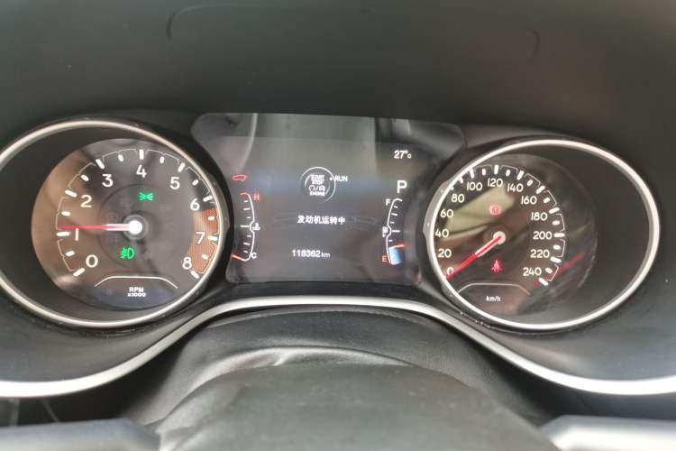 Used Jeep Compass 2017 200T Automatic Family Edition Instrument Cluster