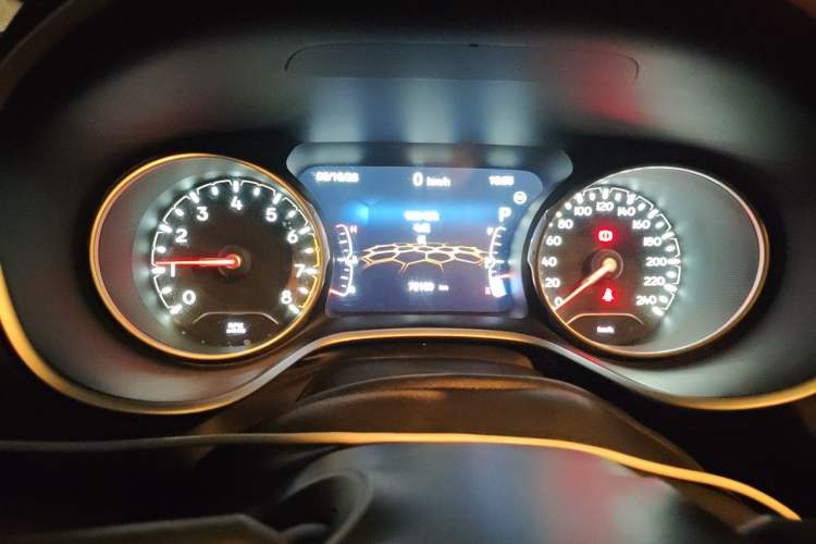 Used Jeep Compass 2017 200T Automatic Family Edition Instrument Cluster