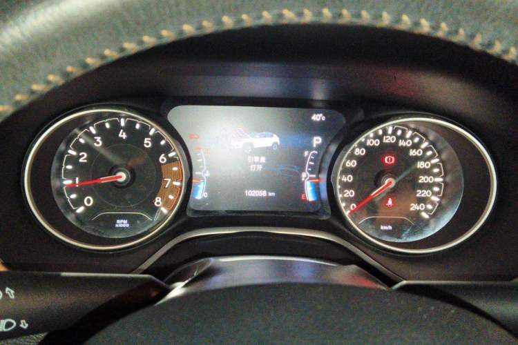Used Jeep Compass 2017 200T Automatic Family Enjoyment Four-Wheel Drive Edition Instrument Cluster