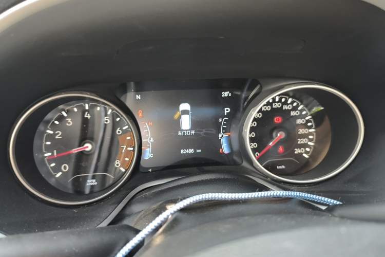 Used Jeep Compass 2017 200T Automatic Family Edition Instrument Cluster
