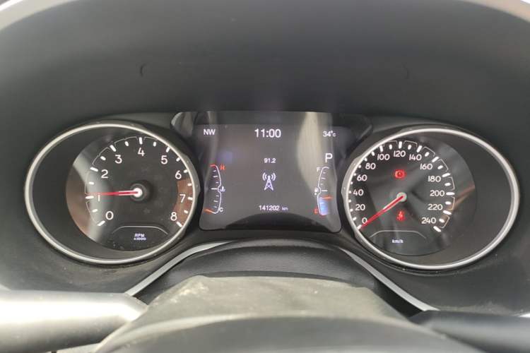 Used Jeep Compass 2017 200T Automatic Family Edition Instrument Cluster
