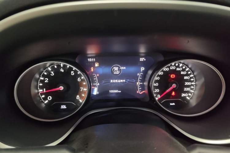 Used Jeep Compass 2017 200T Automatic Family Edition Instrument Cluster