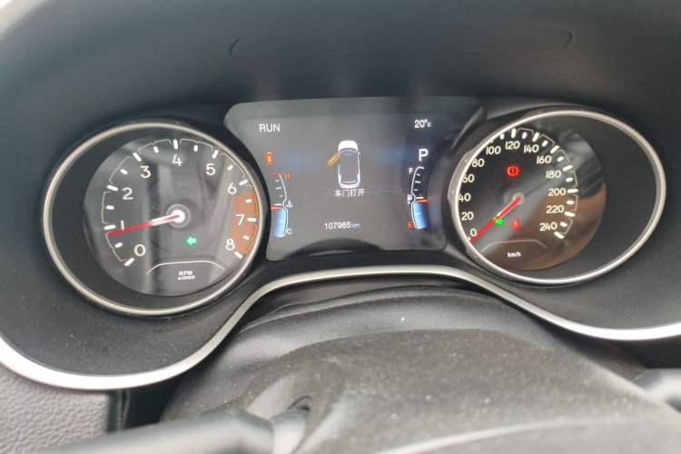 Used Jeep Compass 2017 200T Automatic Family Edition Instrument Cluster
