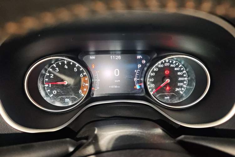 Used Jeep Compass 2017 200T Automatic Family Edition Instrument Cluster