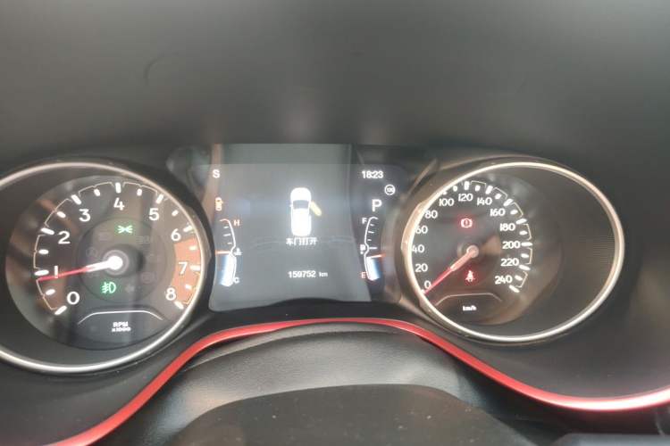 Used Jeep Compass 2017 200TS Automatic High-Performance All-Wheel Drive Edition Instrument Cluster