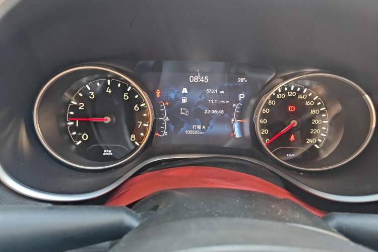 Used Jeep Compass 2017 200T Automatic Family Edition Instrument Cluster
