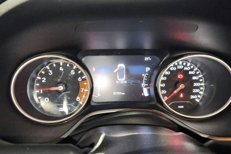 Used Jeep Compass 2017 200T Automatic Family Edition Instrument Cluster