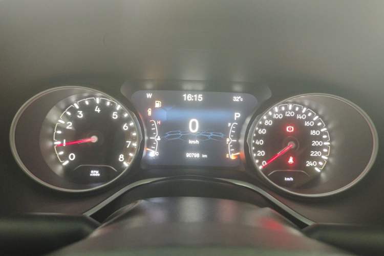 Used Jeep Compass 2017 200T Automatic Family Enjoyment Four-Wheel Drive Edition Instrument Cluster