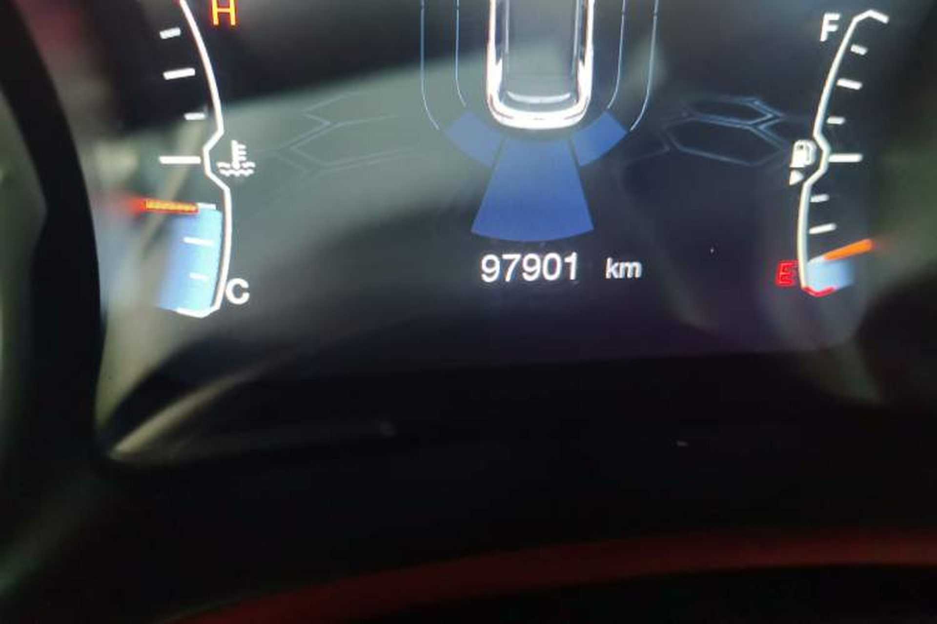 Used Jeep Compass 2017 200TS Automatic High-Performance All-Wheel Drive Edition Odometer Close Up