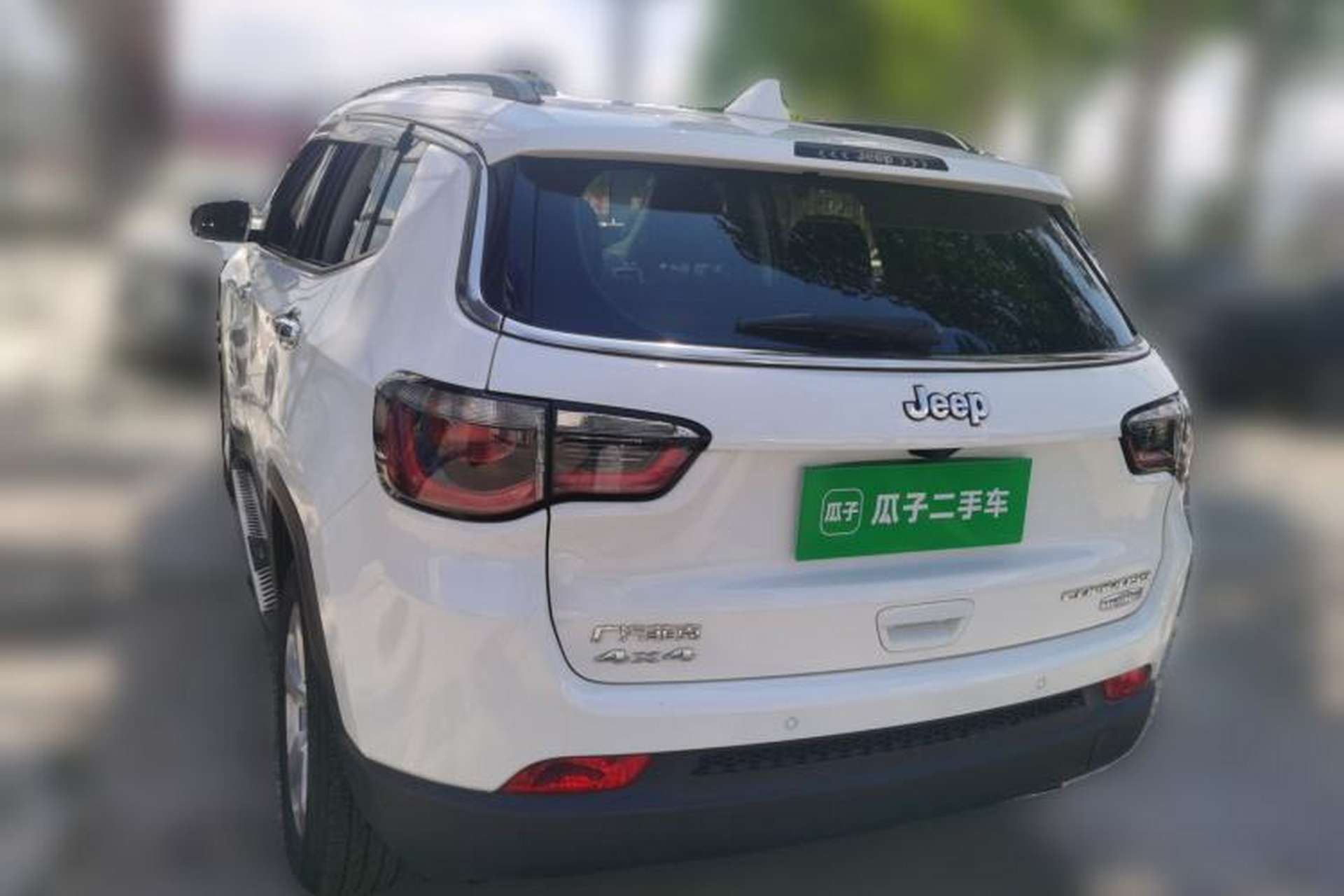 Used Jeep Compass 2017 200T Automatic Family Enjoyment Four-Wheel Drive Edition Rear Left 45 Deg
