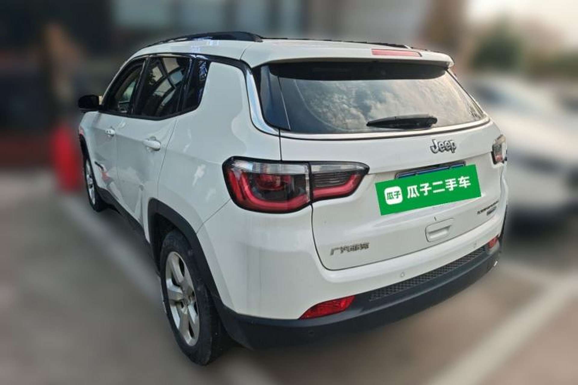 Used Jeep Compass 2017 200T Automatic Family Edition Rear Left 45 Deg