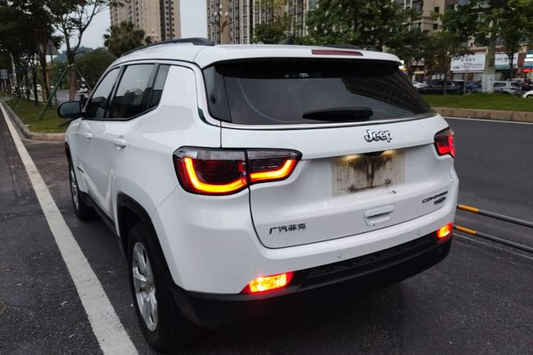 Used Jeep Compass 2017 200T Automatic Family Edition Rear Left 45 Deg