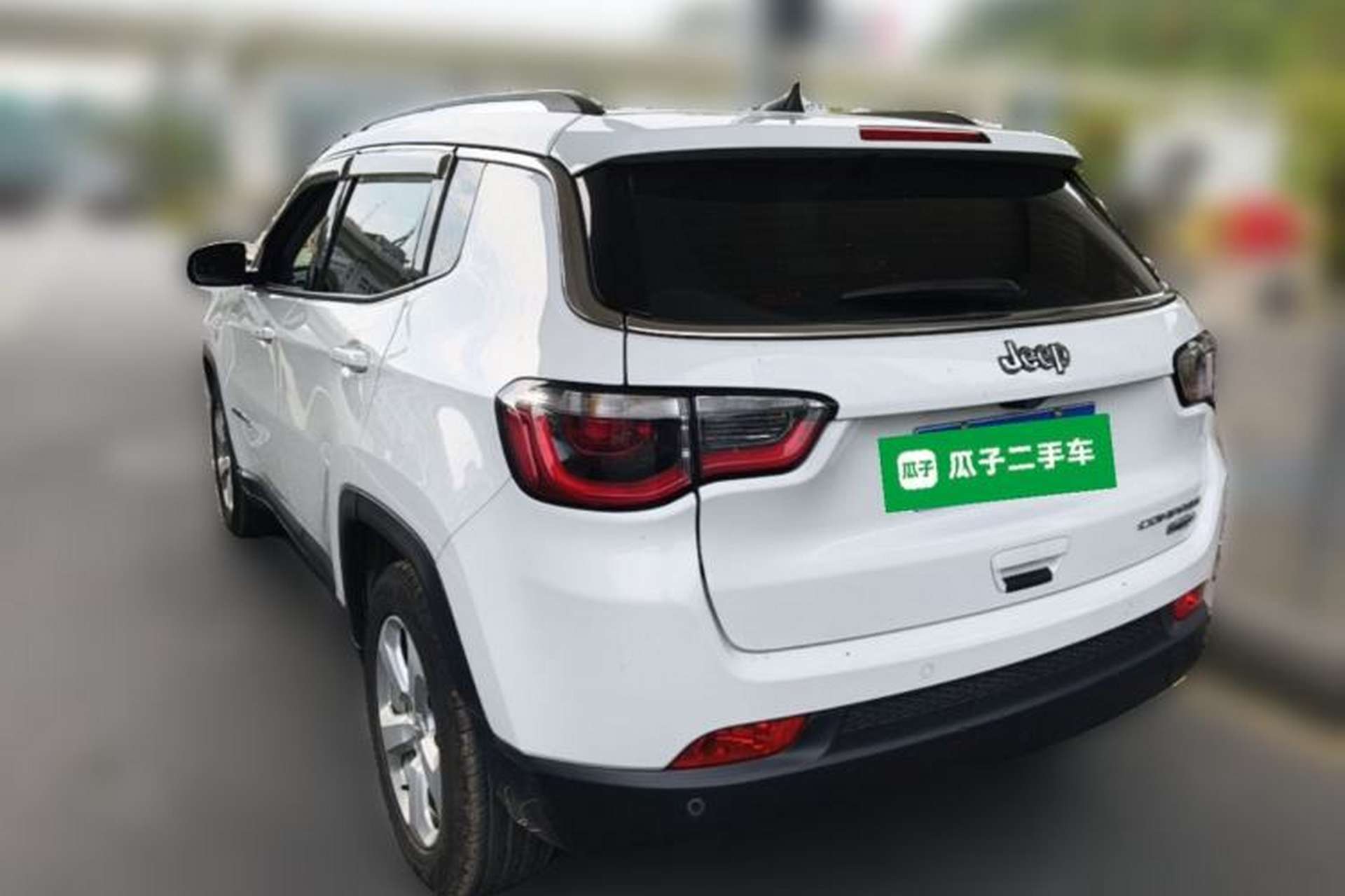 Used Jeep Compass 2017 200T Automatic Family Edition Rear Left 45 Deg