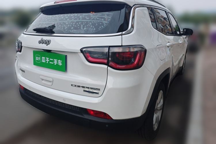 Used Jeep Compass 2017 200T Automatic Family Enjoyment Four-Wheel Drive Edition Rear Right 45 Deg