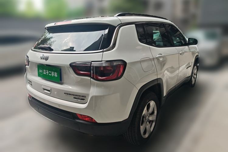 Used Jeep Compass 2017 200T Automatic Family Enjoyment Four-Wheel Drive Edition Rear Right 45 Deg