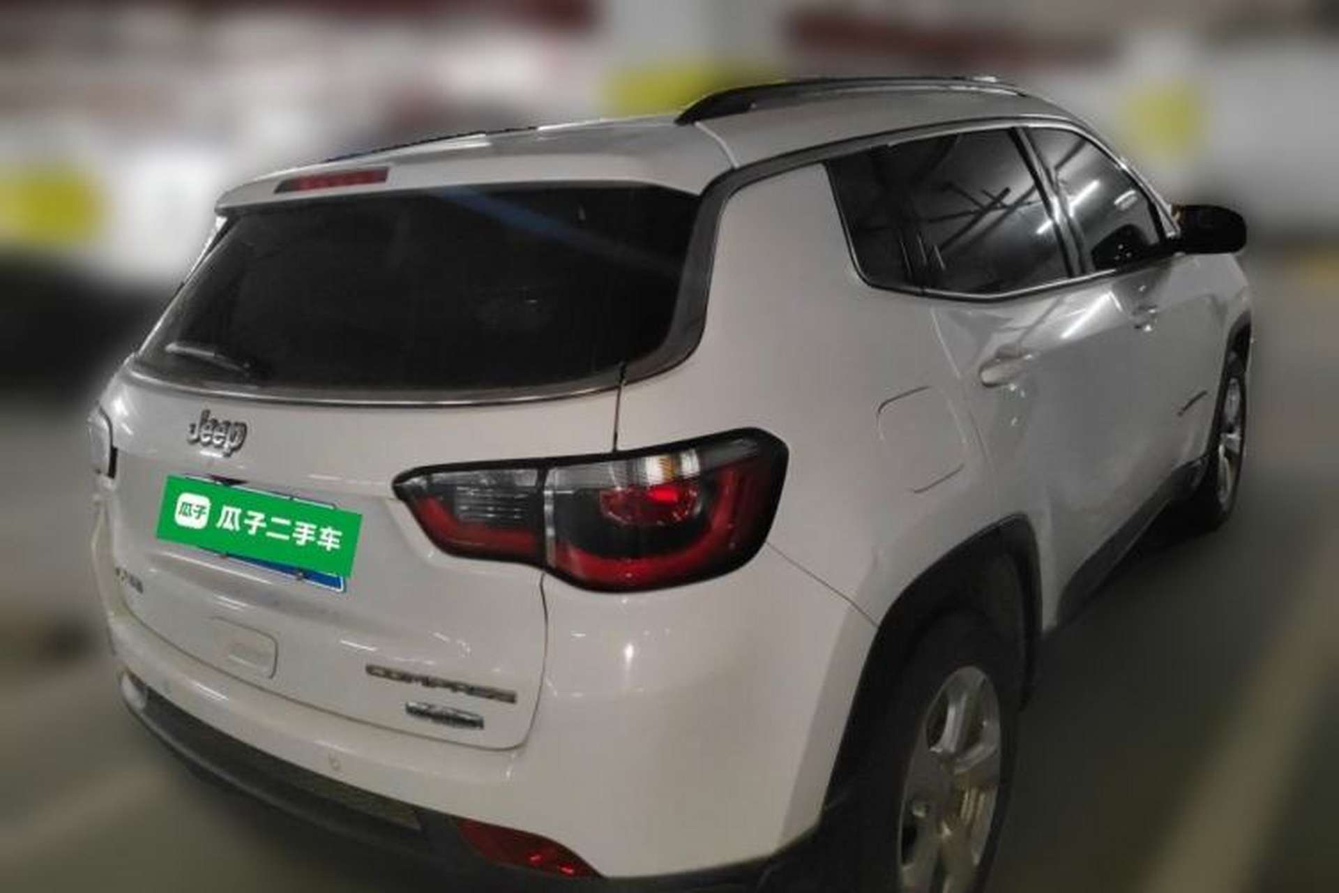 Used Jeep Compass 2017 200T Automatic Family Edition Rear Right 45 Deg
