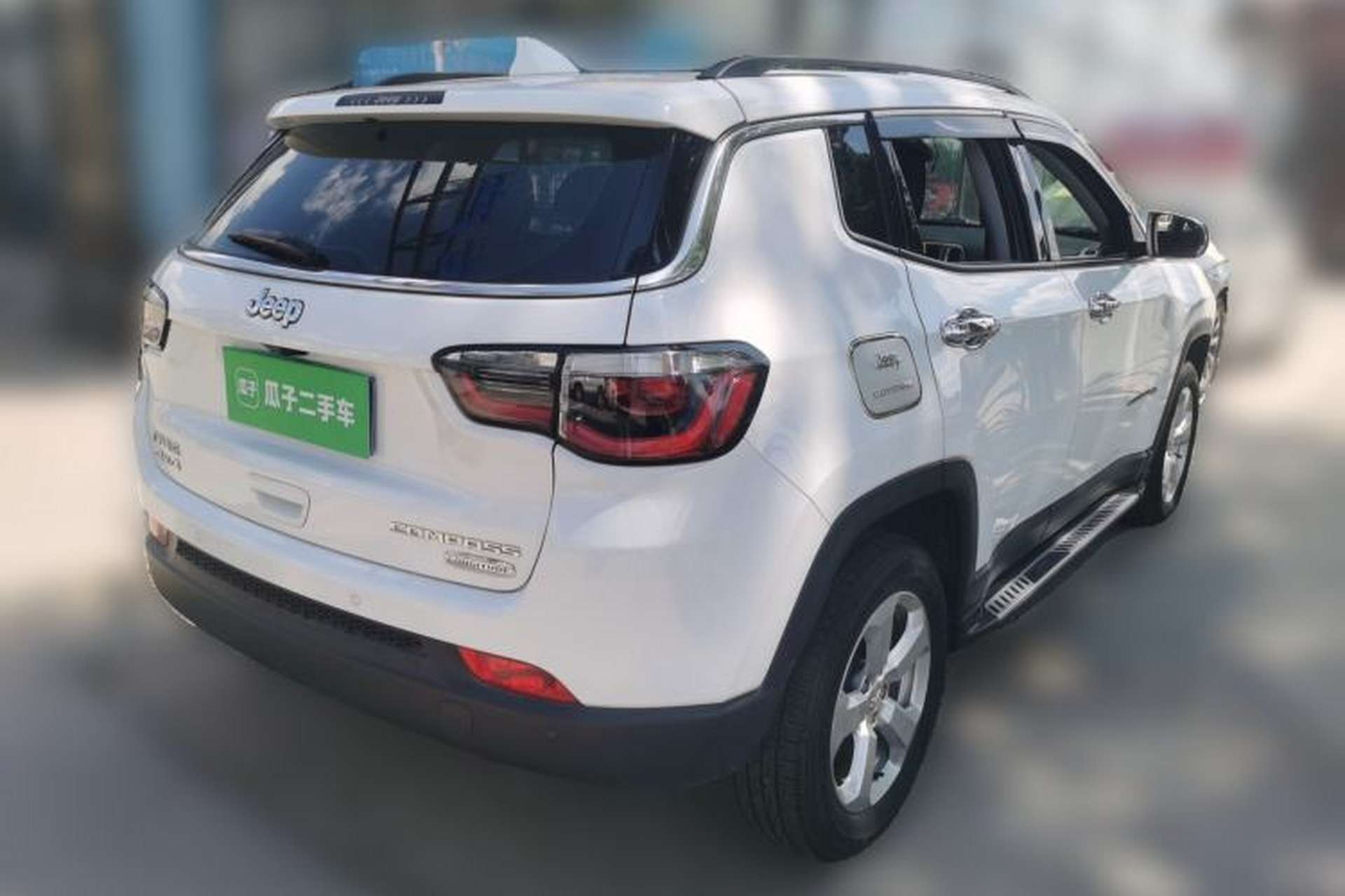 Used Jeep Compass 2017 200T Automatic Family Enjoyment Four-Wheel Drive Edition Rear Right 45 Deg