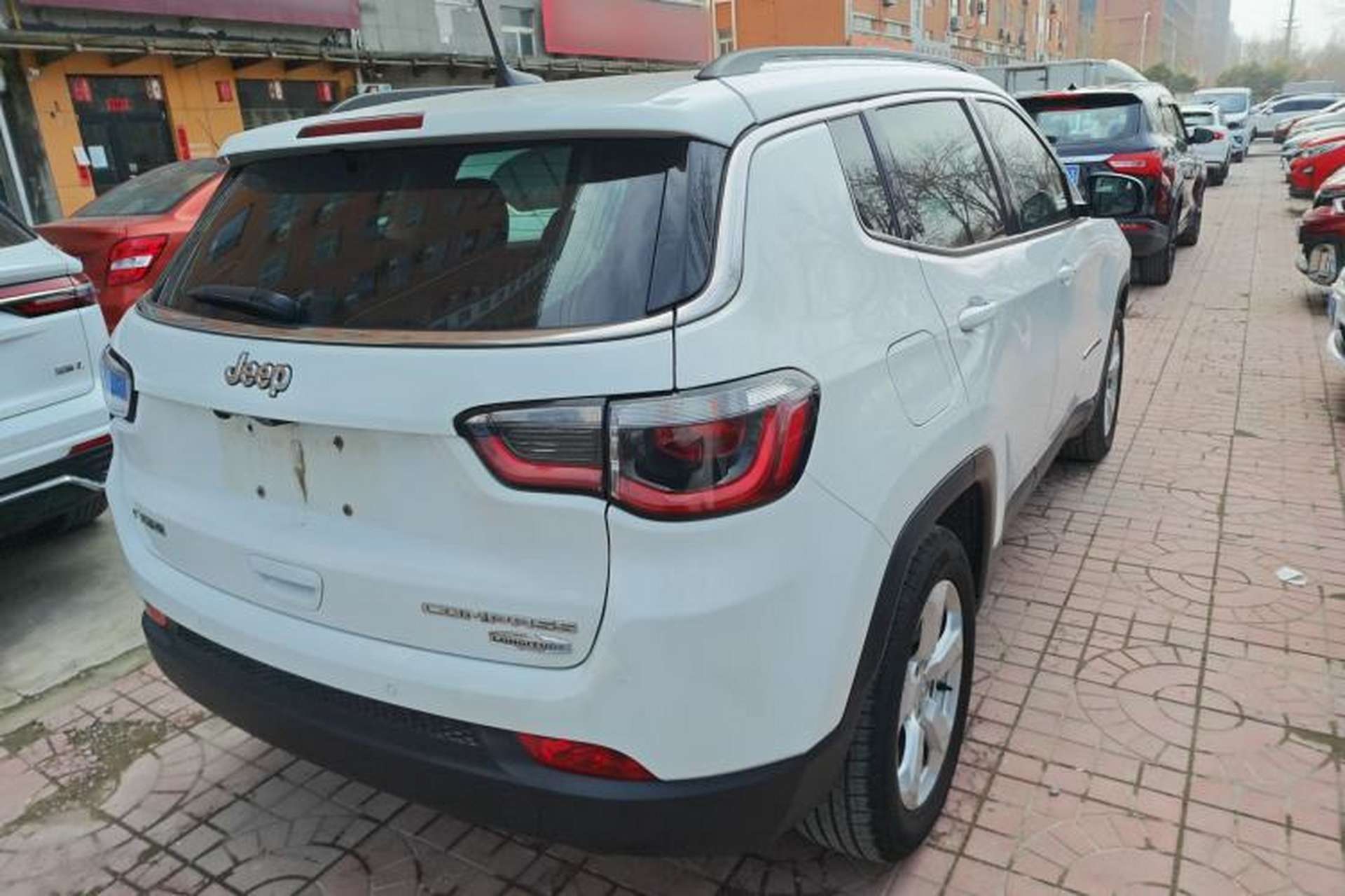 Used Jeep Compass 2017 200T Automatic Family Edition Rear Right 45 Deg