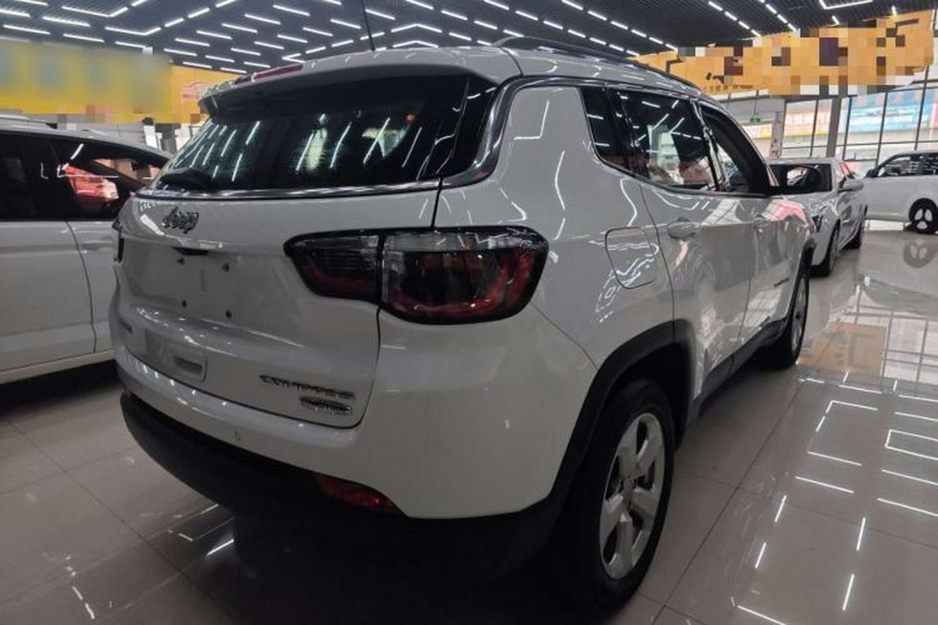 Used Jeep Compass 2017 200T Automatic Family Edition Rear Right 45 Deg