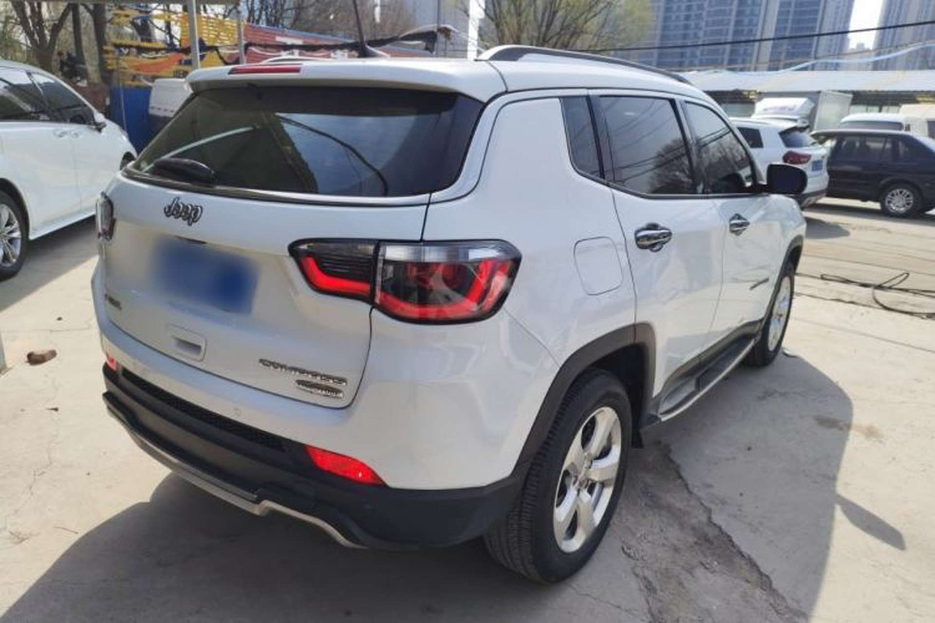 Used Jeep Compass 2017 200T Automatic Family Edition Rear Right 45 Deg