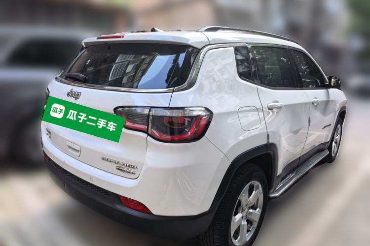 Used Jeep Compass 2017 200T Automatic Family Enjoyment Four-Wheel Drive Edition Rear Right 45 Deg