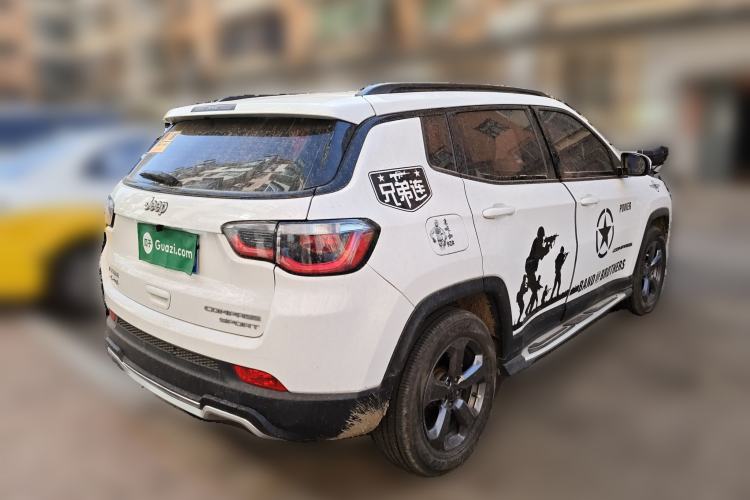 Used Jeep Compass 2017 200T Manual Enjoy Edition Rear Right 45 Deg