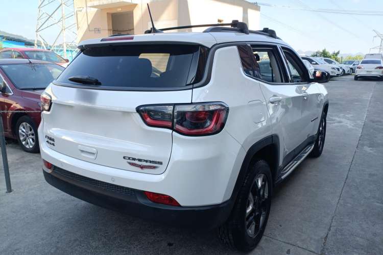 Used Jeep Compass 2017 200TS Automatic High-Performance All-Wheel Drive Edition Rear Right 45 Deg
