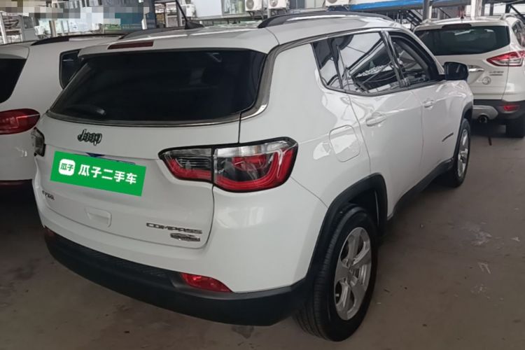 Used Jeep Compass 2017 200T Automatic Family Edition Rear Right 45 Deg