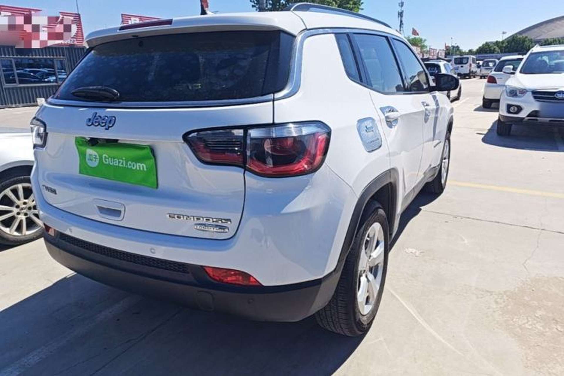 Used Jeep Compass 2017 200T Automatic Family Edition Rear Right 45 Deg
