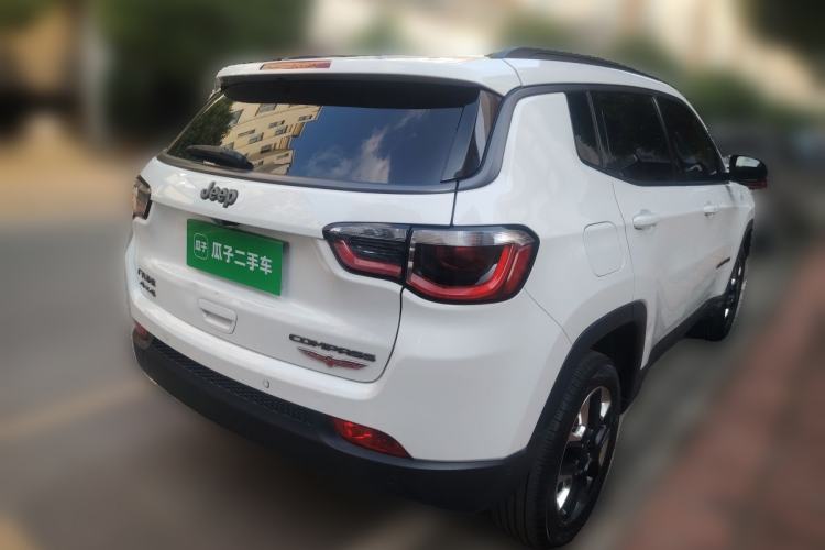 Used Jeep Compass 2017 200TS Automatic High-Performance All-Wheel Drive Edition Rear Right 45 Deg