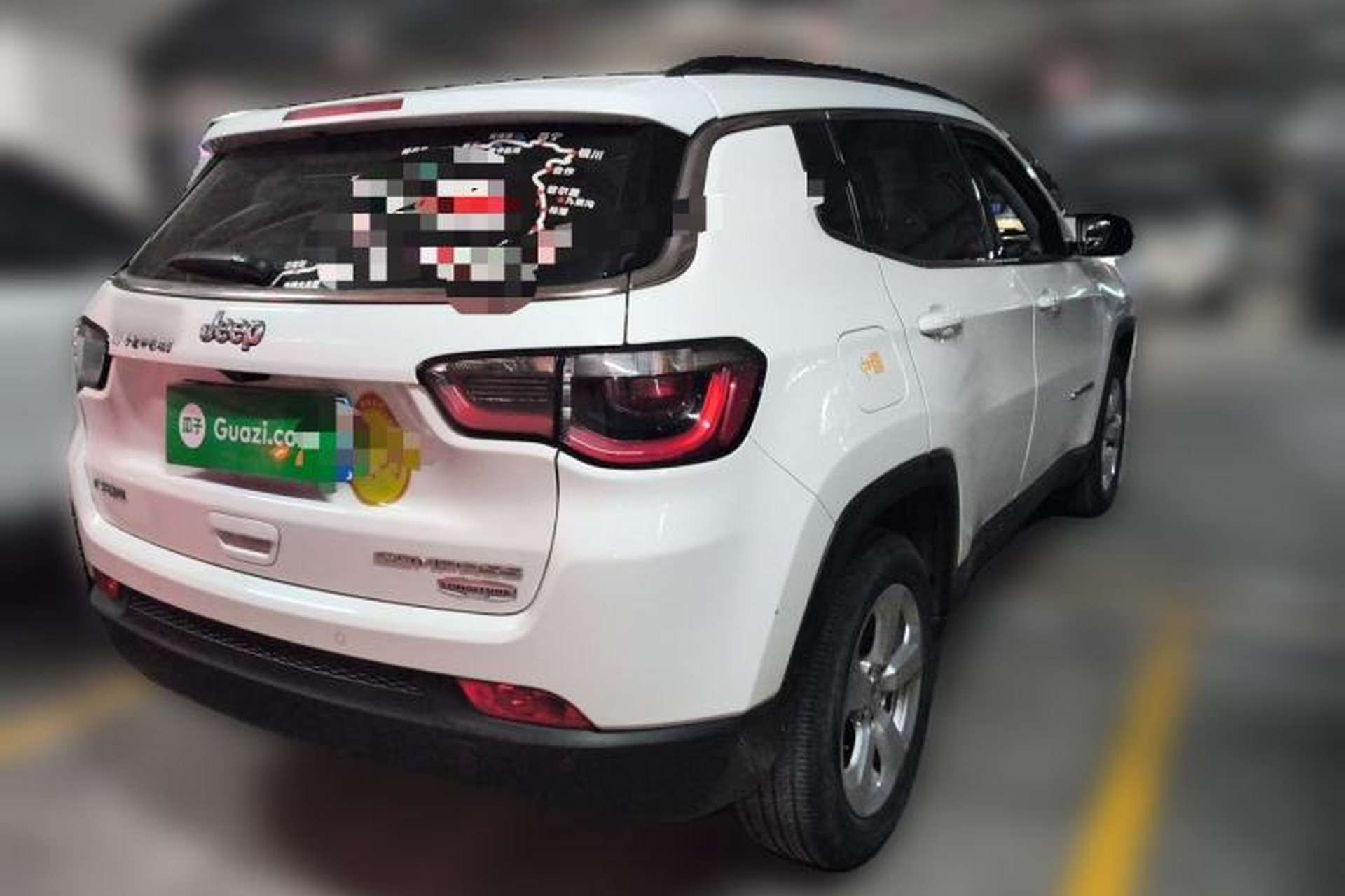 Used Jeep Compass 2017 200T Automatic Family Edition Rear Right 45 Deg