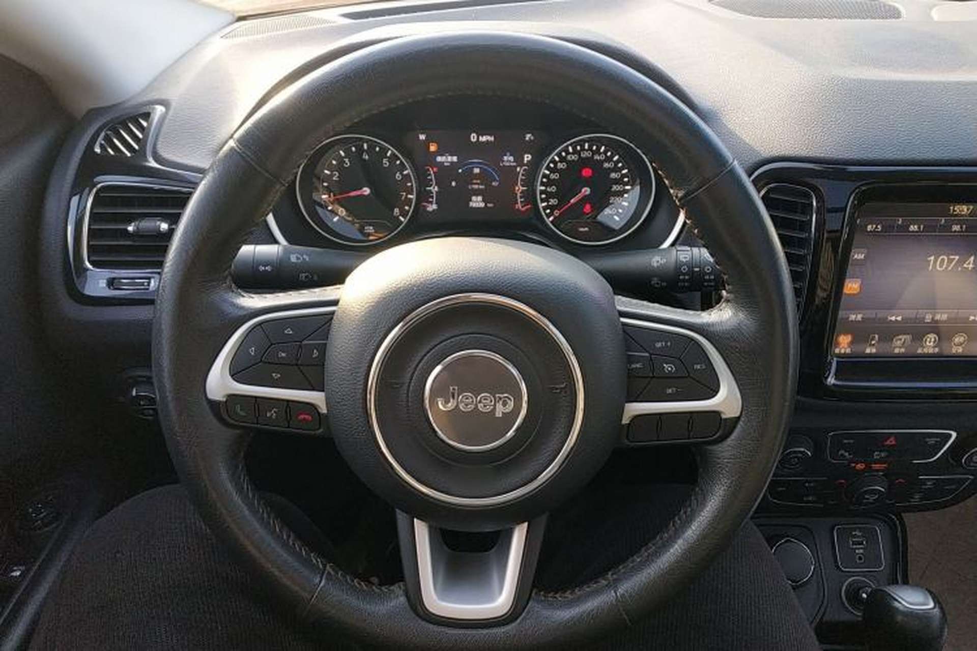 Used Jeep Compass 2017 200T Automatic Prestige Four-Wheel Drive Edition Steering Wheel