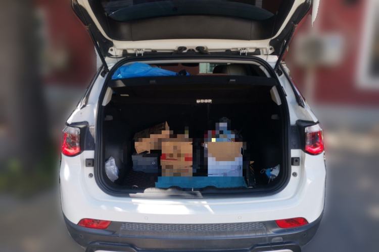 Used Jeep Compass 2017 200T Automatic Family Edition Trunk