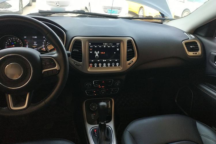 Used Jeep Compass 2019 200T Automatic Family Enjoyment Four-Wheel Drive - Connected Large Screen Version Audio And AC Panel